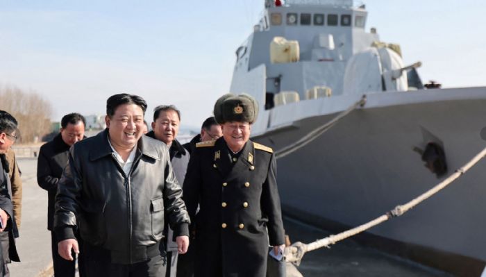 金正恩視察南浦造船廠　強調加強海軍戰力