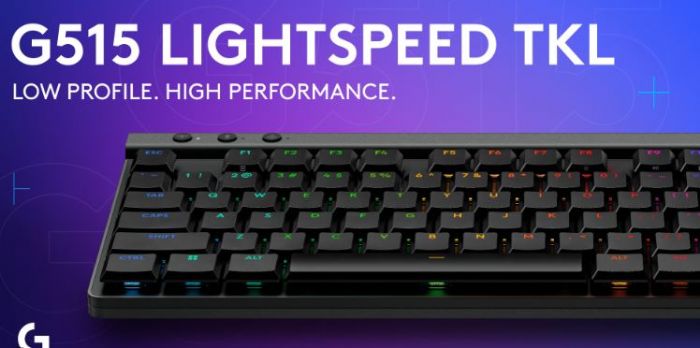 Logitech G 推出全新電競配件：G515 LIGHTSPEED TKL 鍵盤與 G309 LIGHTSPEED 滑鼠