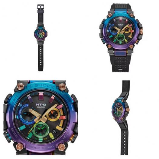 卡西歐 G-SHOCK 全新手錶「MTG-B3000DN-1AJR」：夜空星雲的璀璨演繹