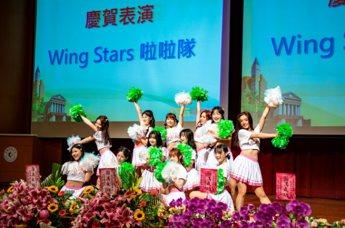 重回發跡地！ Wing Stars出席台鋼科大揭牌儀式