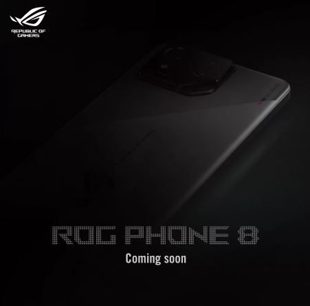 華碩預告將推出新款遊戲手機ROG Phone 8，主相機模組採用全新設計