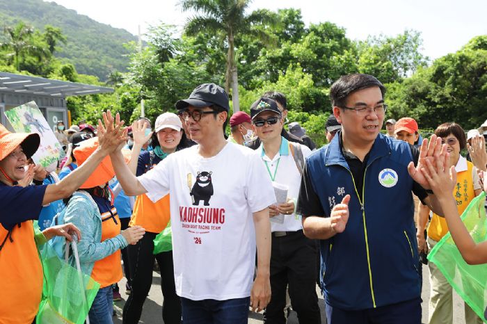 高雄市民共襄盛舉：「維護環境 有你有我」柴山淨山活動