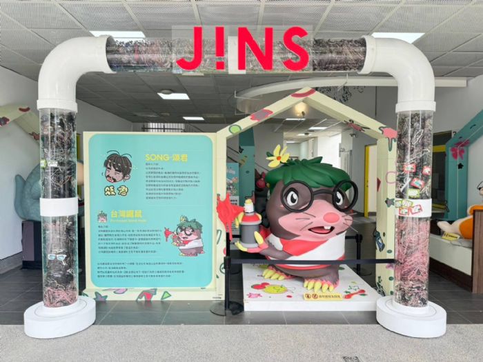 JINS攜手動保處打造「JINS動物友好樂園」續展，共譜動物平權新篇章