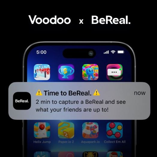 Voodoo收購BeReal，以5億歐元賭注未來社群平台潛力