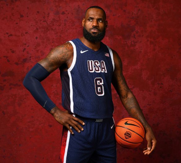 LeBron James擔任巴黎奧運開幕式美國代表團掌旗官