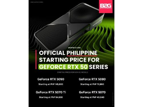 NVIDIA發布2025 GeForce RTX 50系列顯示卡，行動版即將登場