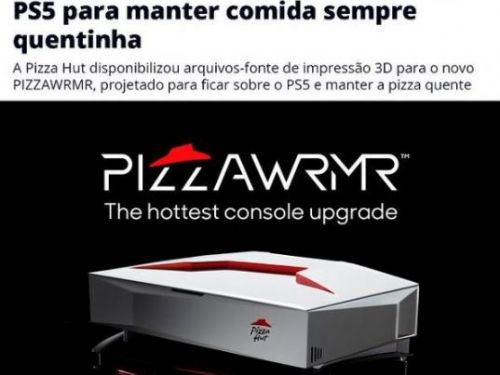 創意新玩意｜PIZZAWRMR 用 PlayStation 5 排熱溫暖你的披薩