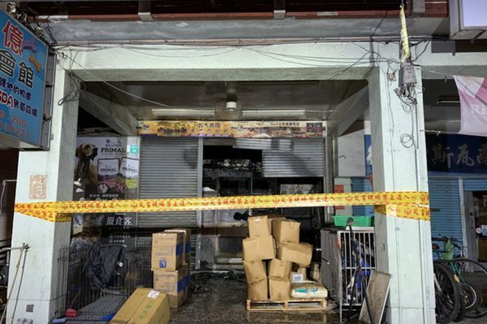 台南寵物店深夜爆發火災！25隻貴賓、臘腸遭困無法逃脫　悲劇中不幸燒傷身亡